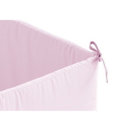 Chichonera Perimetral Lisa Pique 100% Algodón Rosa