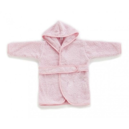 Albornoz Bebe y Niño Liso Rosa