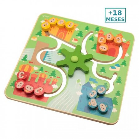 Laberinto del Castillo Classic World +18 meses Juguete madera - para niños