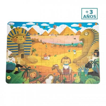 Puzzle Coco en Egipto Classic World +3 años - de niños