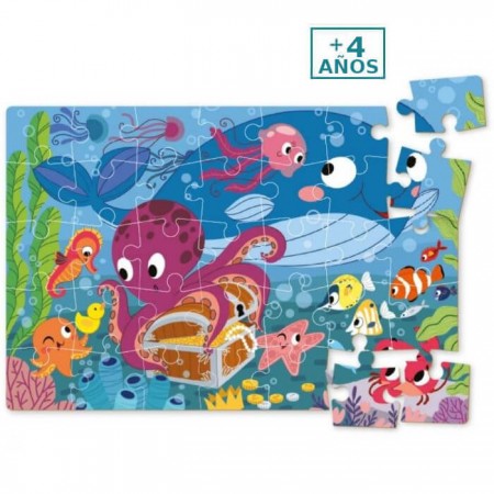 Puzzle mini Bajo el mar Dodo +4 años - de niños