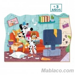 Puzzle Mascotas Amigos Dodo +3 años