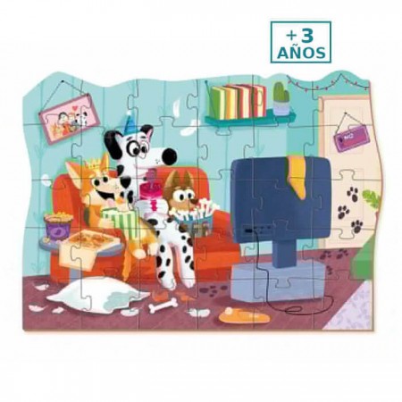 Puzzle Mascotas Amigos Dodo +3 años - de niños