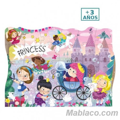 Puzzle Fantasía Princesas Dodo +3 años