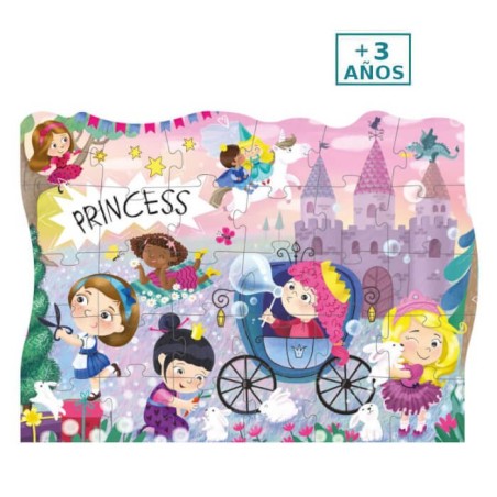 Puzzle Fantasía Princesas Dodo +3 años