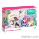 Caja presentación Puzzle Fantasía Princesas Dodo +3 años