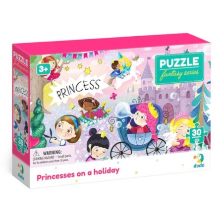 Caja presentación Puzzle Fantasía Princesas Dodo +3 años