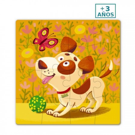 Puzzle Perrito Dodo +3 años - de niños