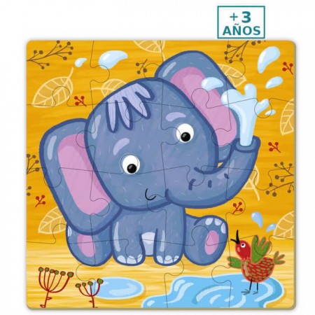 Puzzle Elefante Dodo +3 años - de niños