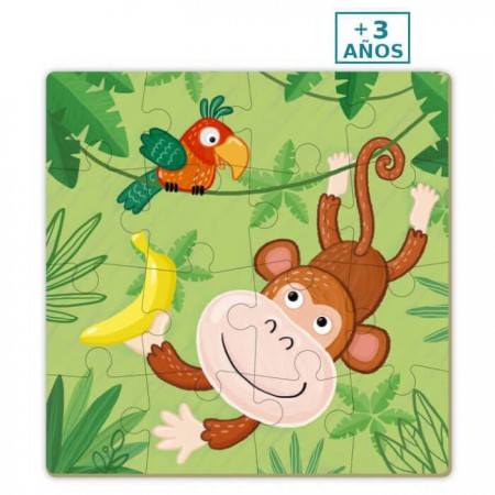 Puzzle Mono Dodo +3 años - de niños