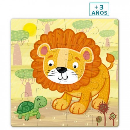 Puzzle León Dodo +3 años - de niños