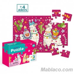 Puzzle mini Llamas Dodo +4 años