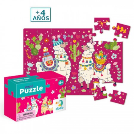 Puzzle mini Llamas Dodo +4 años - de niños