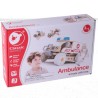 Caja presentación Set de construcción Ambulancia Classic World +3 años Juguete madera Caja presentación Set de construcción Ambulancia Classic World +3 años Juguete madera