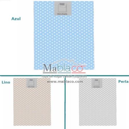 Funda de Almohada Estampada Nia Estrellas 3 colores