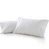 Funda de Almohada Blanca Satén 600 hilos 100% Algodón