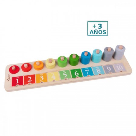 Apilable de madera para aprender a contar Classic World +3 años - niños