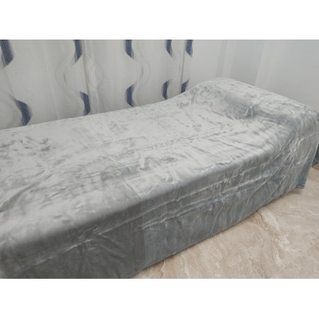 Oferta Manta Rayas Royal Gris Perla