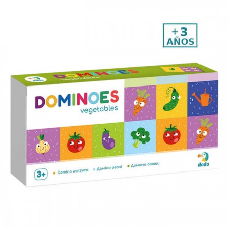 Dominó Verduras Dodo +3 años - de niños