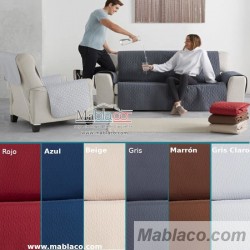 Funda De Sillon Relax Elástica Adaptable Beta, 1 Plaza - 70 - 110 Cm. Plata  Estoralis con Ofertas en Carrefour