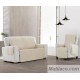 Cubre Sofá Acolchado Velvet Terciopelo Beige