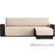 Cubre Chaise Longue Geo Teflón Beige Derecha