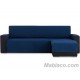 Cubre Chaise Longue Geo Teflón Azul Derecha