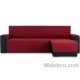 Cubre Chaise Longue Geo Teflón Rojo Derecha