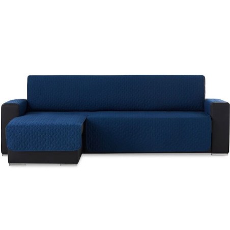 Cubre Chaise Longue Geo Teflón Azul Izquierda
