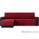 Cubre Chaise Longue Geo Teflón Rojo Izquierda