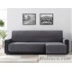 Cubre Chaise Longue Velvet Terciopelo Gris Derecha