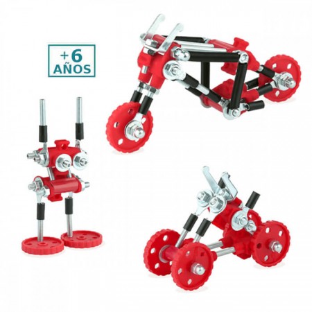 Kit de construcción Vehículo ChopperBit The Offbits +6 años - robots para niños