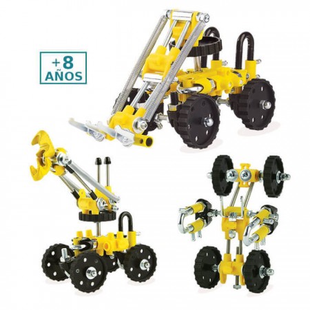 Kit de construcción Vehículo LoaderBit The Offbits +8 años - robots para niños