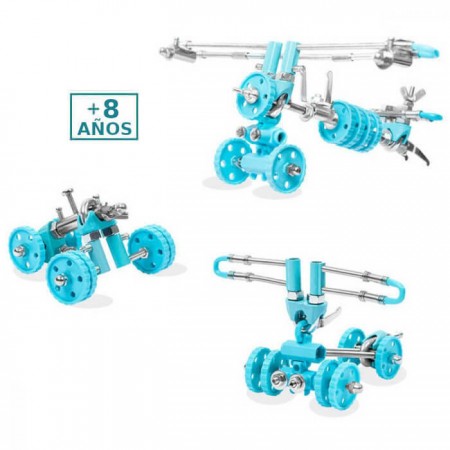 Kit de construcción Transporte AirBit The Offbits +8 años - robots para niños