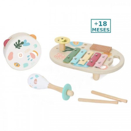 Set musical Iris Classic World +18 meses Juguete madera - juguetes para niños