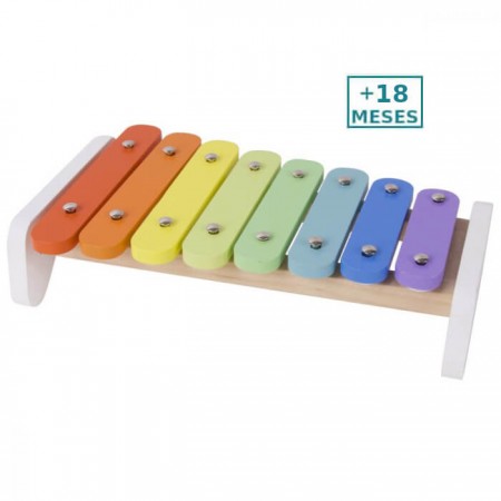 Xilófono de madera Classic World +18 meses Juguete madera - para niños