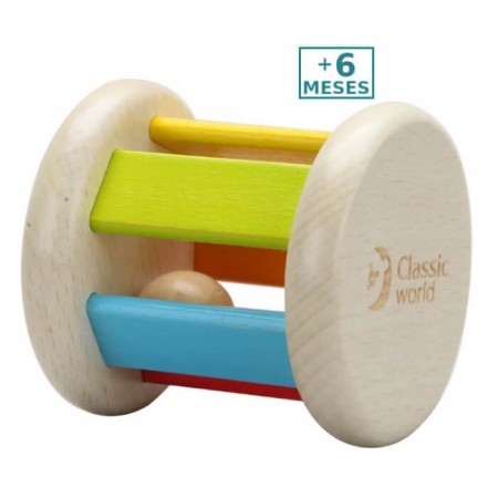 Sonajero Rodari Classic World +6 meses Juguete madera - para niños