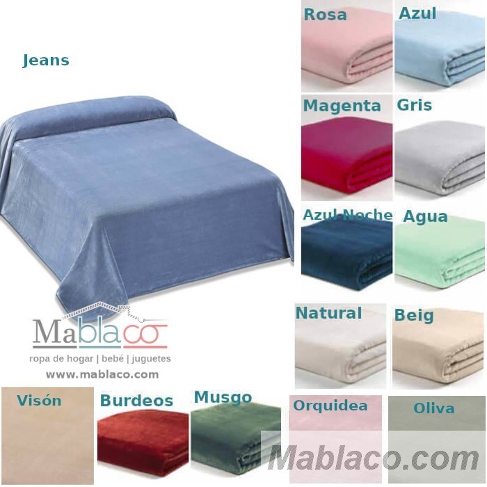 Comprar mantas cama 90 de calidad. Compra online mantas baratas.