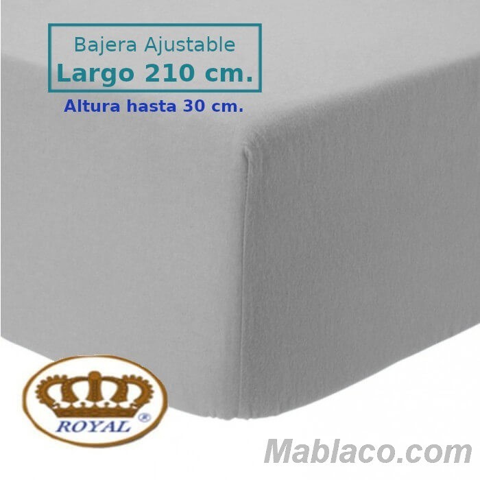 Sábana Bajera Franela ajustable Beige, Sábana bajera invierno