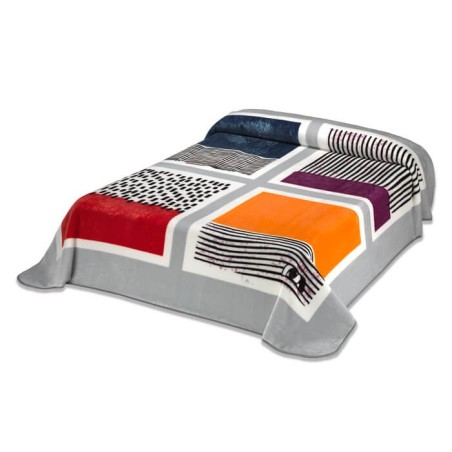 Manta Harmony N08 Gris Mora