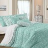 Edredón Comforter Garden Turquesa Anverso Edredón Comforter Garden Turquesa Anverso