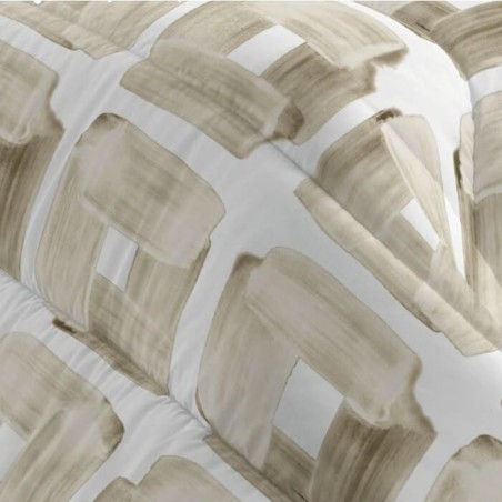 Detalle Comforter Arco Marrón Anverso