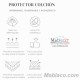 Caracteristicas del Protector Colchón 40x80 para Coche, Cuco y Capazo Impermeable ROYAL 
