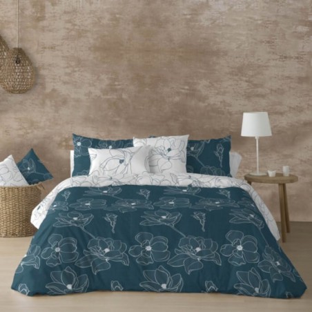 Funda Nórdica Reversible Leiden Zafiro Anverso