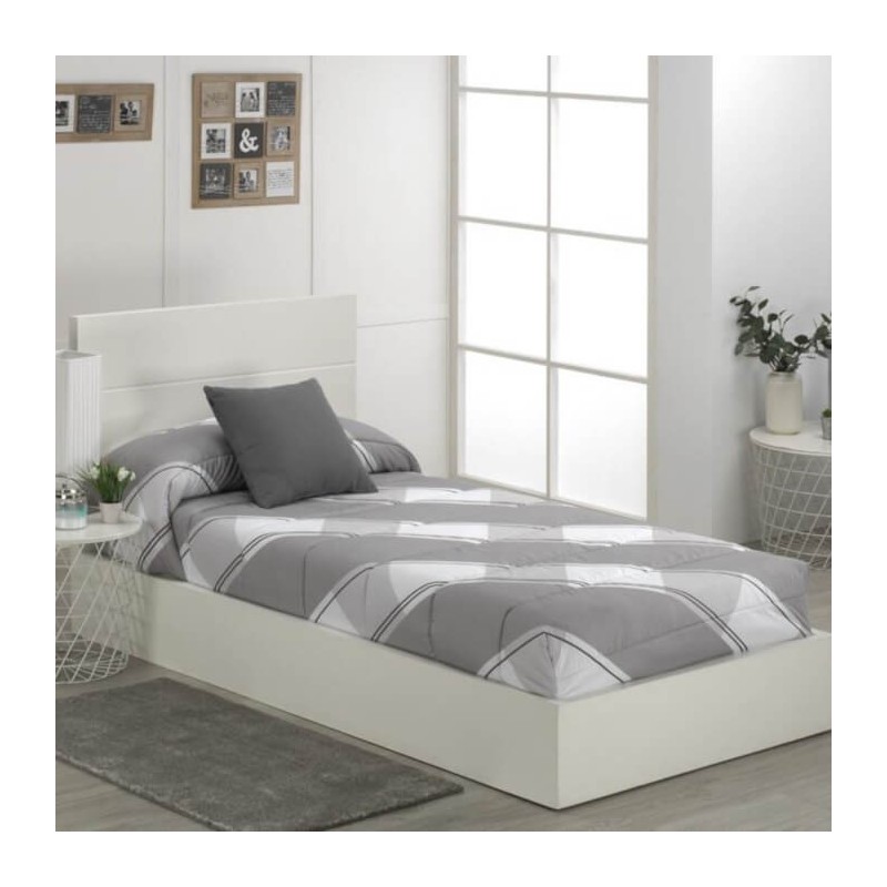 Edredón Ajustable Julieta Gris Edredón Ajustable Julieta Gris