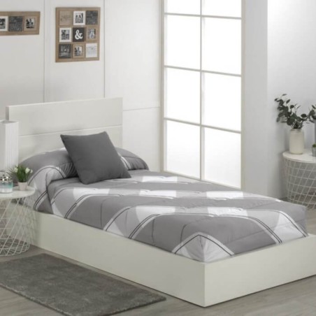 Edredón Ajustable Julieta Gris