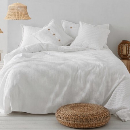 Funda Nórdica Lisa Algodón Banus Blanco