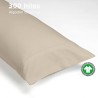 Funda de Almohada Topo 300 hilos 100% Algodón Orgánico Pespunte Funda de Almohada Topo 300 hilos 100% Algodón Orgánico Pespunte