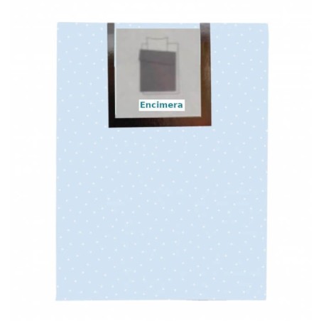 Sábanas Encimeras Estampada Kuno Azul