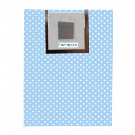 Sábanas Encimeras Estampada Nia Azul